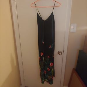 Old Navy Tropical Strappy Maxi Dress
